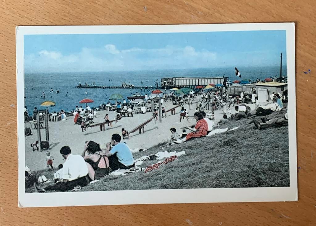 Ansichtkaart Muiderberg Het Ijsselmeer, Ophalen of Verzenden, Ongelopen