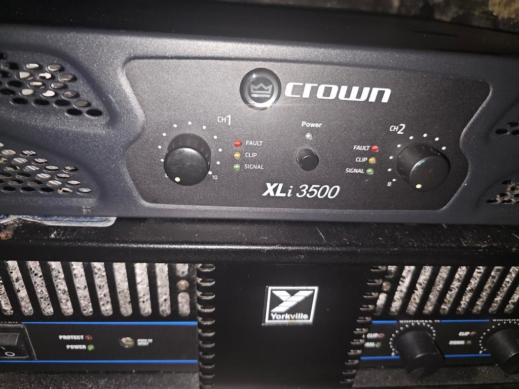 Crown XLi 3500 versterker, Ophalen of Verzenden