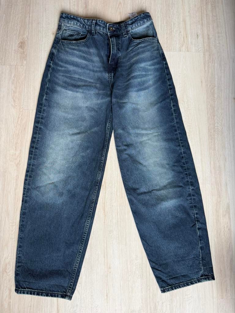 By-bar lew dark denim pants maat s, Verzenden, Zo goed als nieuw, Blauw, Overige jeansmaten