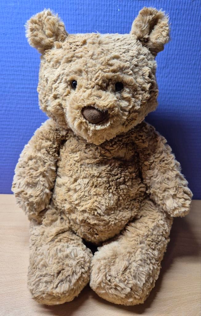 Jellycat bartholomew bear knuffel nieuwstaat, Ophalen of Verzenden, Zo goed als nieuw, Beer