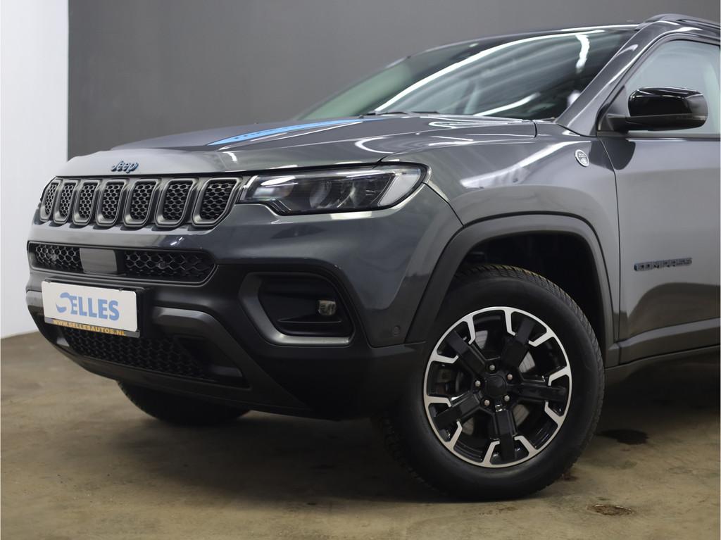 Jeep Compass 4xe 240 Plug-in Hybrid Trailhawk | Apple Carpla, Auto's, Jeep, Automaat, 4 cilinders, Compass, Bedrijf