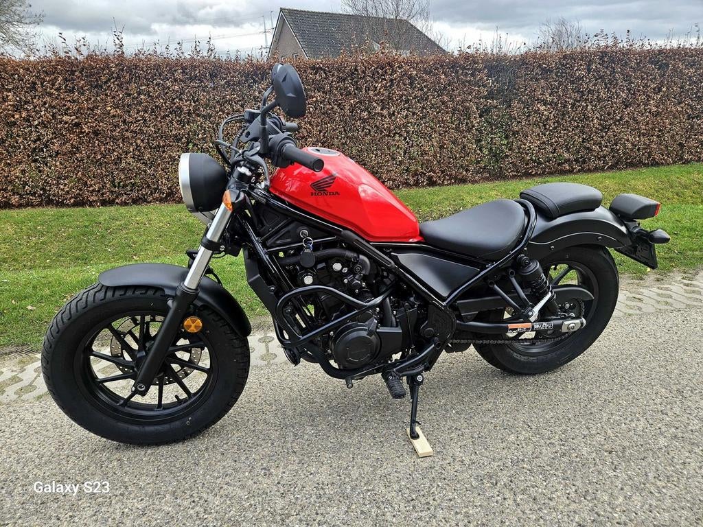 HONDA CMX 500 REBEL 2018 Abs A2 34kW  48PK VALBEUGEL 3433KM - foto 3