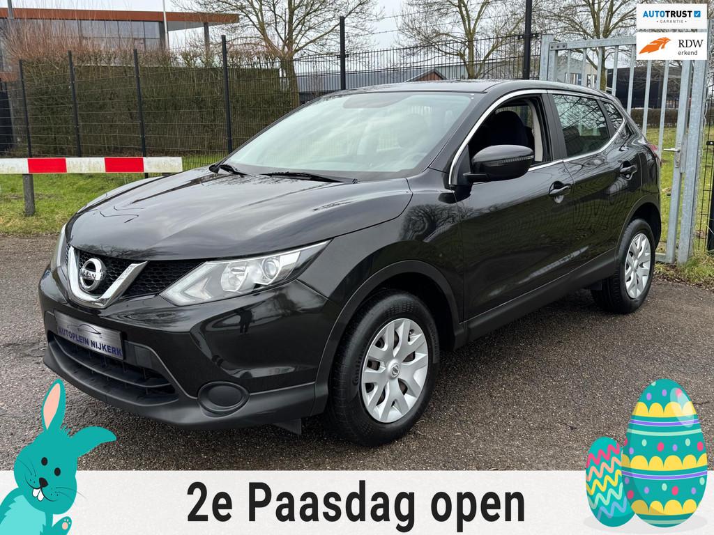 Nissan Qashqai 1.2 Visia LED Clima Cruise Weinig KM, Voorwielaandrijving, Gebruikt, Euro 6, 4 cilinders