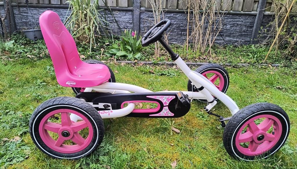 BERG Buddy skelter roze voor meiden (3-8 jaar), Ophalen, Zo goed als nieuw, Berg, Vrijloopautomaat