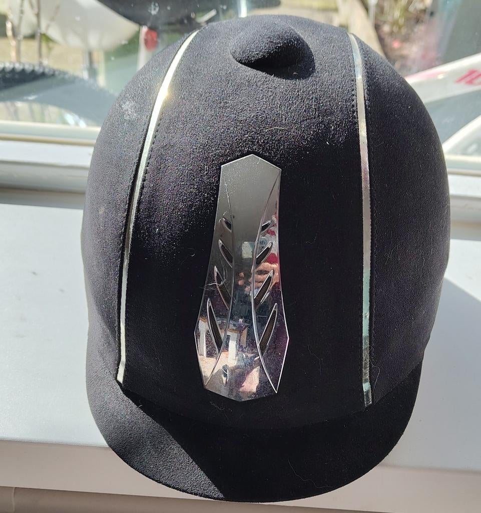 Cap maat 56-58, Dieren en Toebehoren, Paardrijkleding, Zo goed als nieuw, Dames, Heren, Cap, Overige soorten, Ophalen of Verzenden