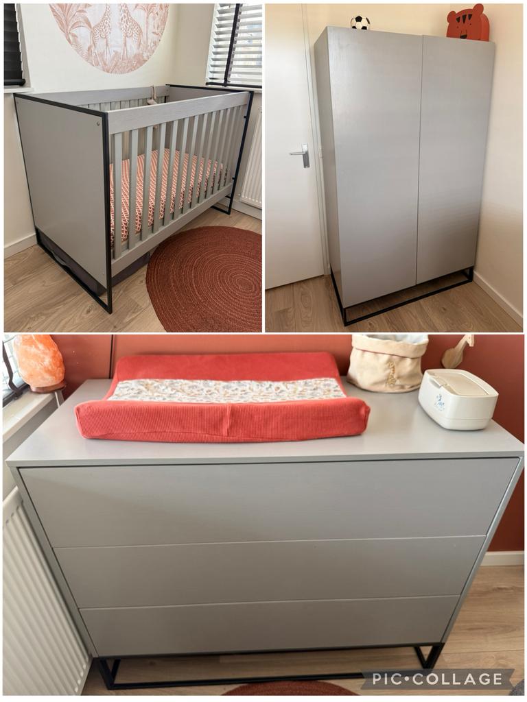 3 delige babykamer Dayley, Kinderen en Baby's, Kinderkamer | Complete kinderkamers, Ophalen, Zo goed als nieuw, Jongetje of Meisje