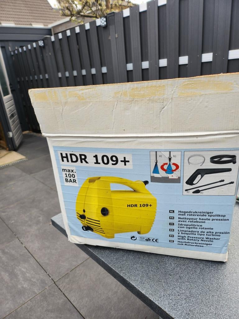 Hogedrukreiniger HDR 109+ - Max 100 BAR, Ophalen, Gebruikt, Elektrisch, HDR
