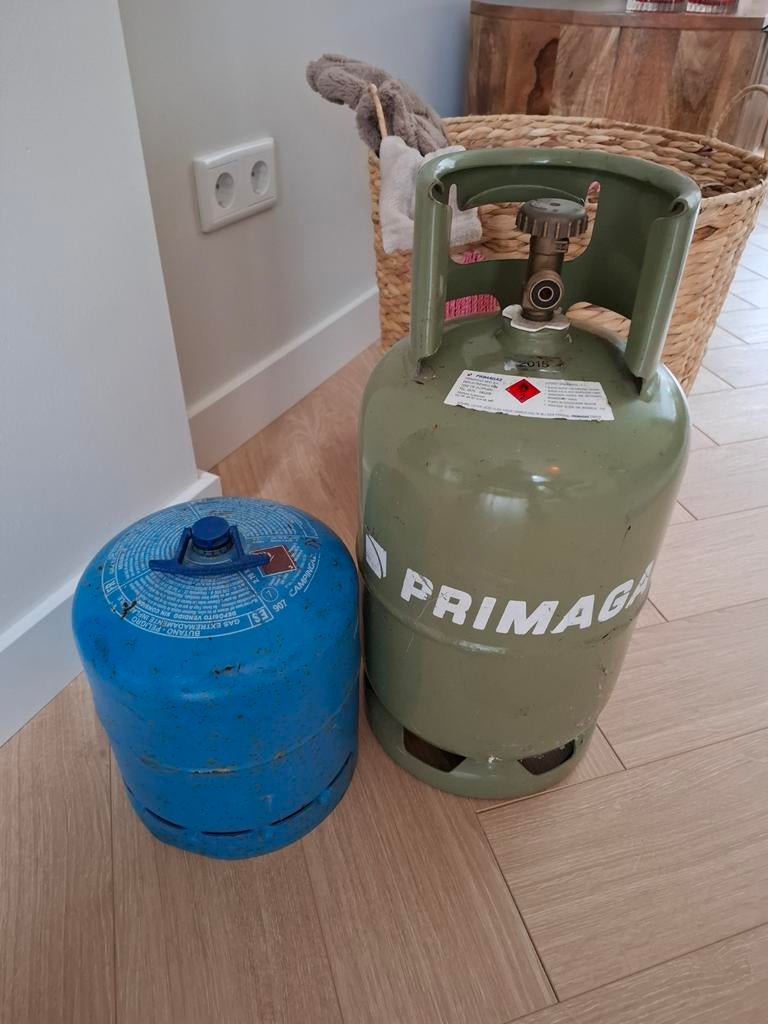 Primagaz en Campingaz gasflessen voor een klein prijsje!, Ophalen of Verzenden, Gebruikt