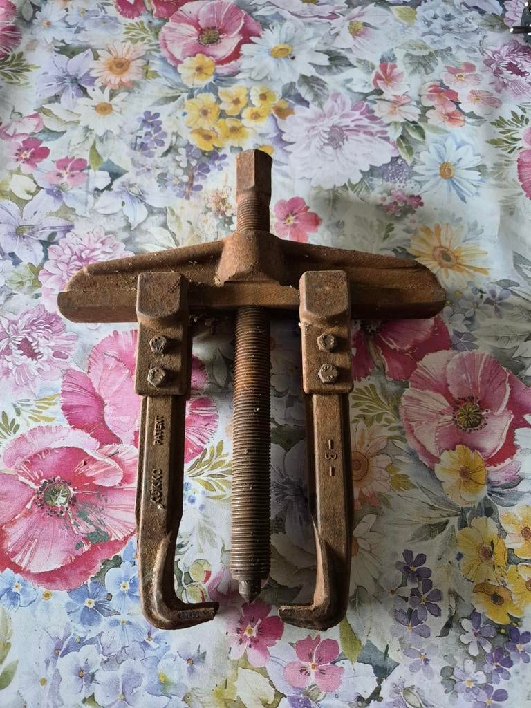 Robuuste KUKKO poelietrekker - Gebruikt maar functioneel, Ophalen of Verzenden, Gebruikt