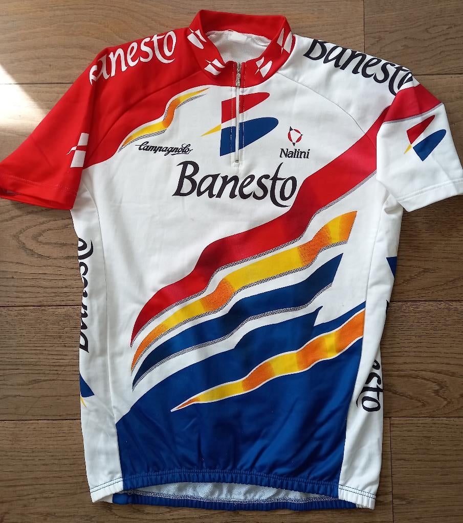 wielertrui Banesto 1996 maat 7 XL, Ophalen of Verzenden, Nieuw, XL, Bovenkleding