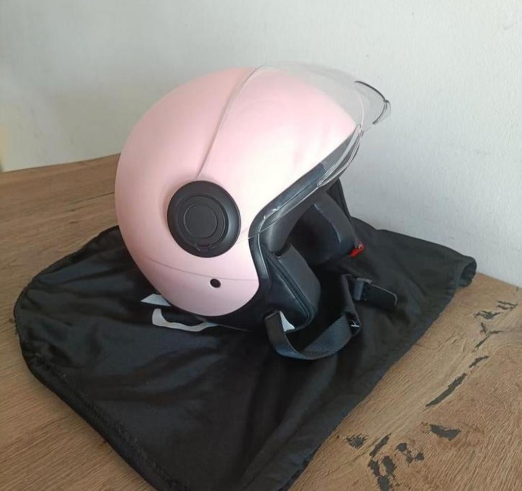 Vinz kinderhelm YM-611-7 roze maat S, Fietsen en Brommers, Brommerhelmen, Ophalen