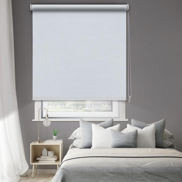 Verduisterende rolgordijn wit 260x220 nieuwstaat, Huis en Inrichting, Stoffering | Gordijnen en Lamellen, Ophalen, 200 cm of meer