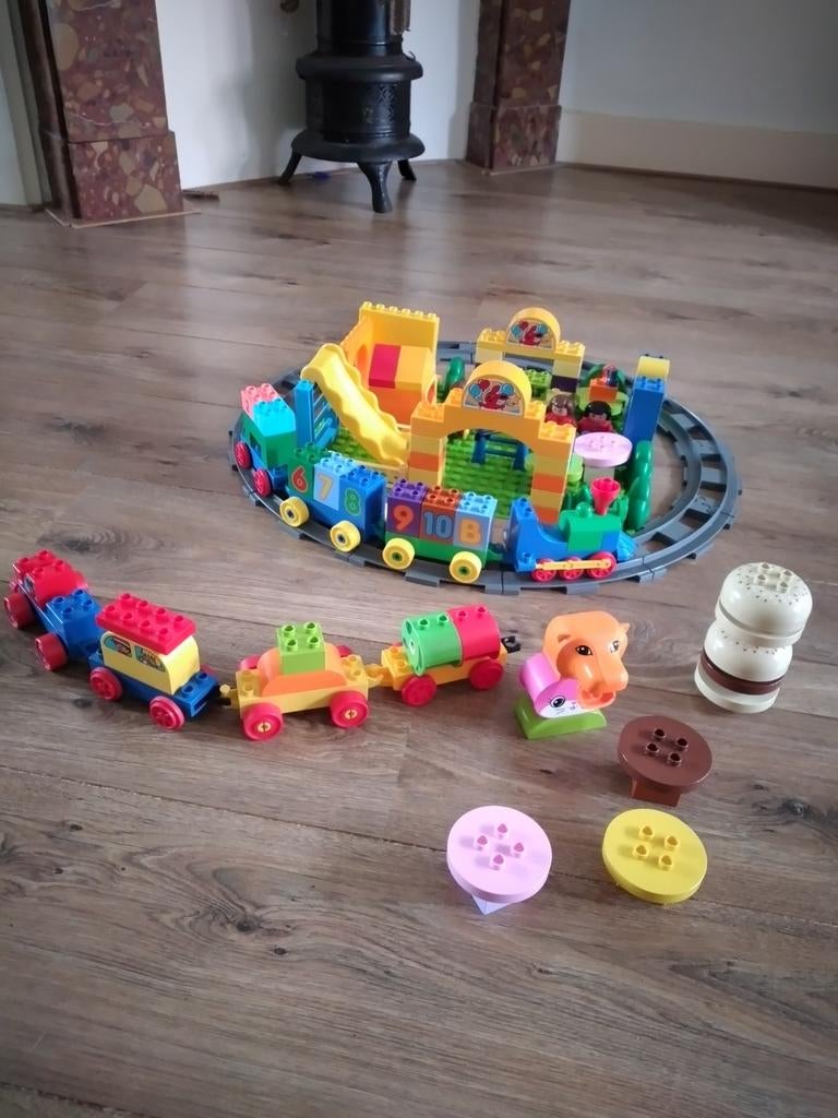 Duplo maak je eigen pretpark., Ophalen of Verzenden, Gebruikt, Losse stenen, Duplo