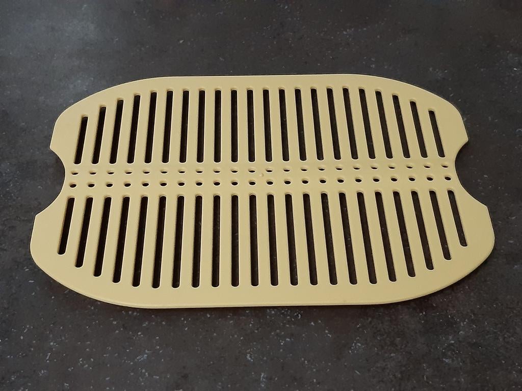 Tupperware vleeswaren / kaas doos rekje nieuwstaat geel, Huis en Inrichting, Keuken | Tupperware, Zo goed als nieuw, Overige typen