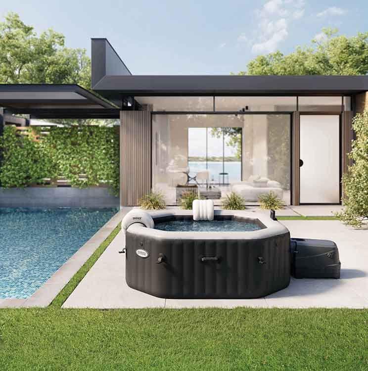 Intex Spa Jet & Bubble Deluxe opblaasbare spa 4-6 persoons, Ophalen, Nieuw