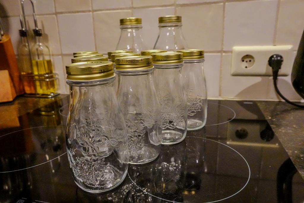 Bormioli Rocco Quattro Stagioni Weckflessen, Ophalen, Voorraadpot, Overige merken, Glas