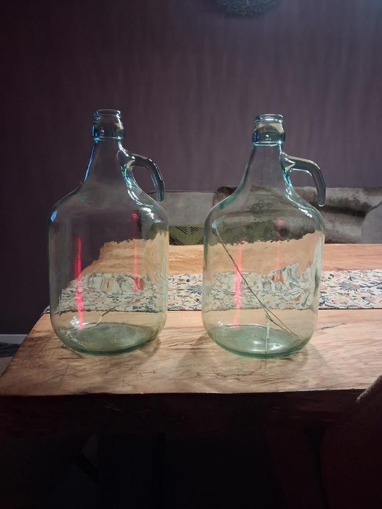Decoratieve glazen flessen, Ophalen, Nieuw