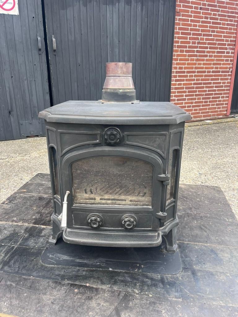 Houtkachel, gietijzer, BESTFIRES, gesloten, nette staat!, Ophalen, Gebruikt, Houtkachel, Vrijstaand