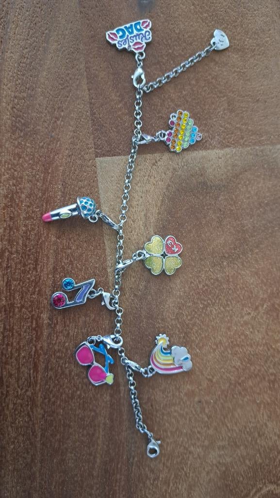 K3 bedelarmbandje, Ophalen of Verzenden, Nieuw, Zilver, Overige materialen