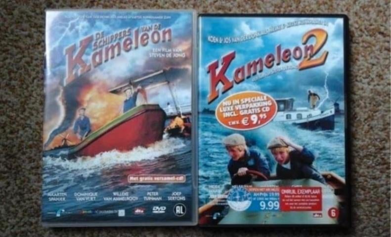 2 DVD's Kameleon, Cd's en Dvd's, Dvd's | Kinderen en Jeugd, Ophalen, Avontuur, Alle leeftijden, Boxset