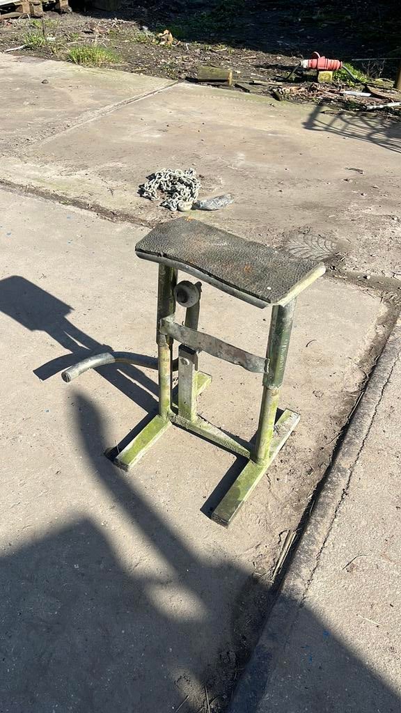 Gebruikte crossmotor steun motorkrik, Ophalen of Verzenden, Zo goed als nieuw