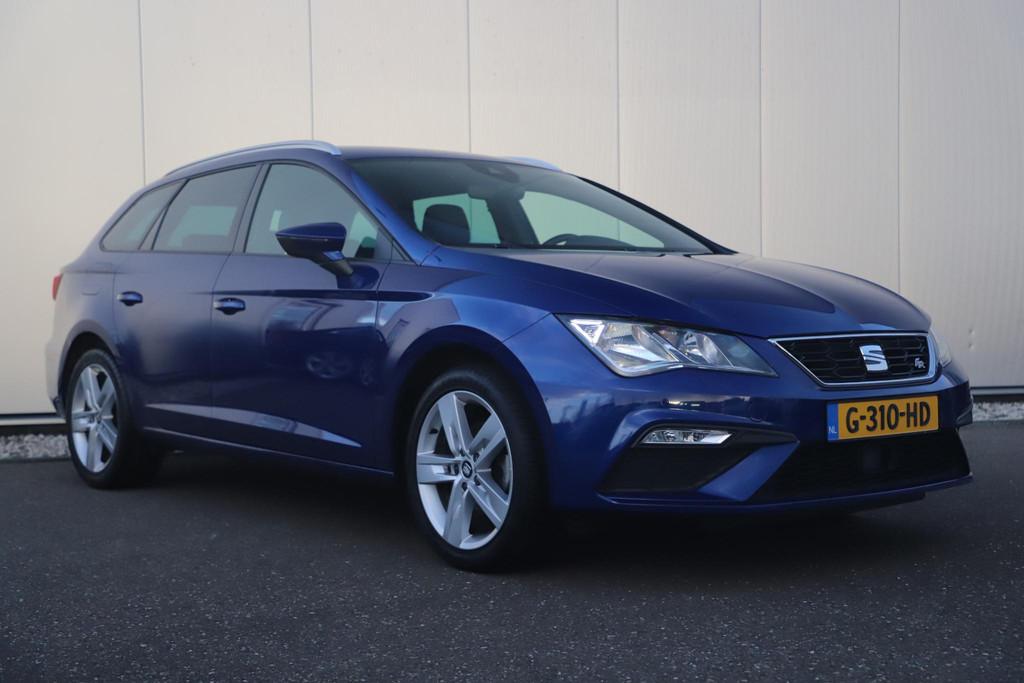 SEAT Leon ST 1.0 TSI FR Business Intense 116PK Virtual Keyle, Stof, Gebruikt, Euro 6, Met garantie (alle)