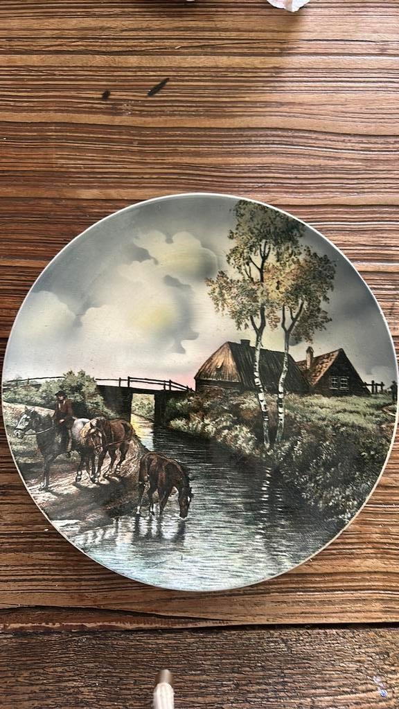 Wandbord villeroy en Boch, Antiek en Kunst, Ophalen of Verzenden