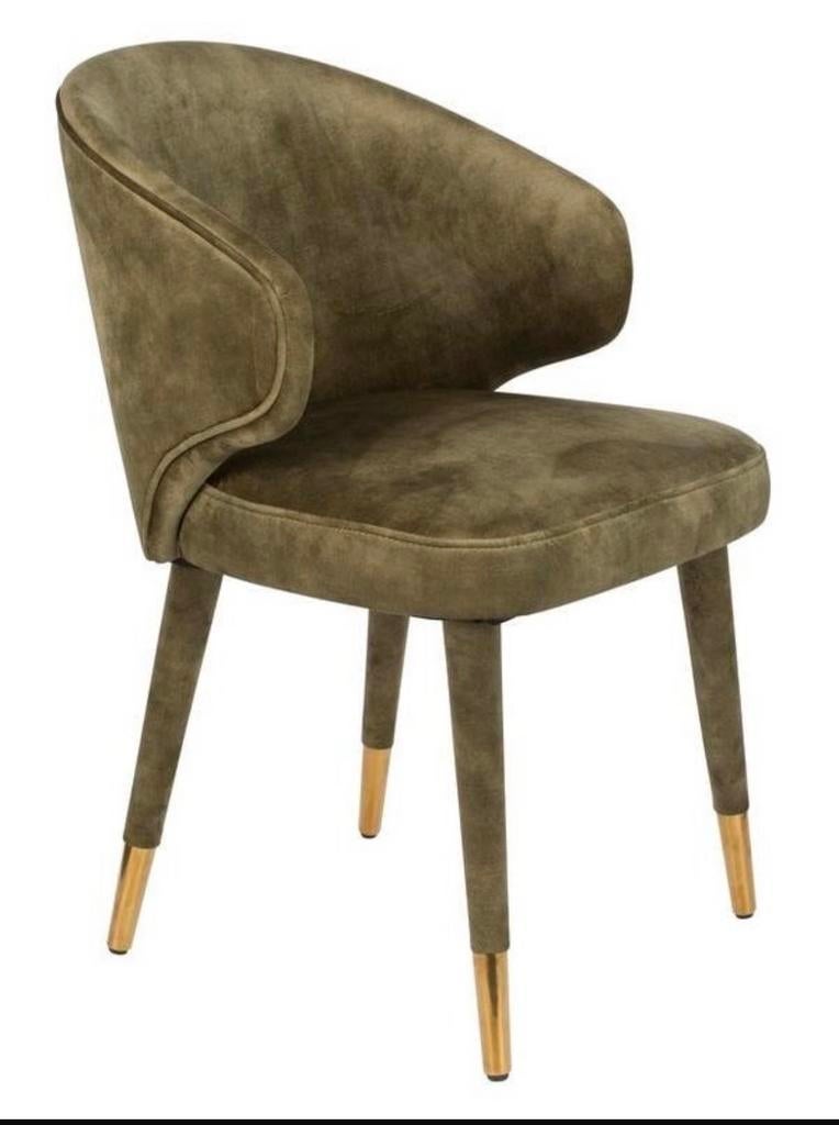 Zes Dutch Bone eetkamerstoelen, zo goed als nieuw, Ophalen, Overige kleuren, Zo goed als nieuw, Stof