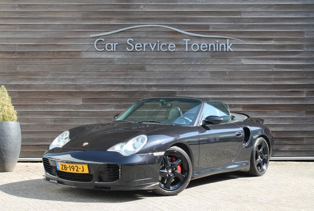 Porsche 911 996 3.6 Turbo Cabrio 420 PK Mezger motor, Hardto, Automaat, Gebruikt, 1675 kg, Cabriolet