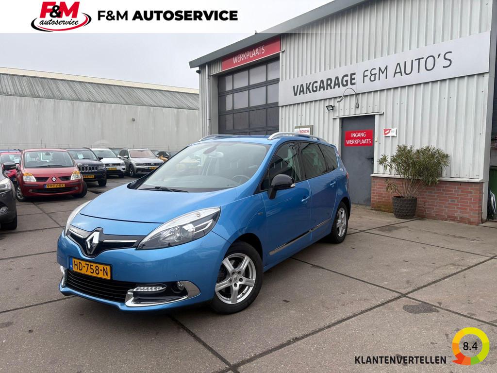 Renault Grand Scénic 1.2 TCe Bose Trekhaak, Camera, Auto's, Voorwielaandrijving, Euro 5, 15 km/l, Gebruikt