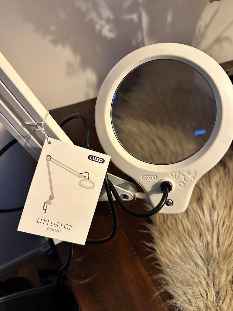 Luxo loeplamp LFM Led G2 3D, Ophalen, Zo goed als nieuw, Loeplamp