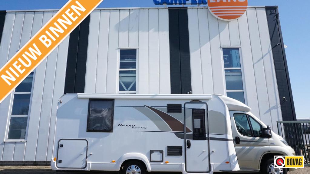 Bürstner Nexxo Time 740 T, Caravans en Kamperen, Campers, Ringverwarming, Airbags, Tot en met 2, Bedrijf