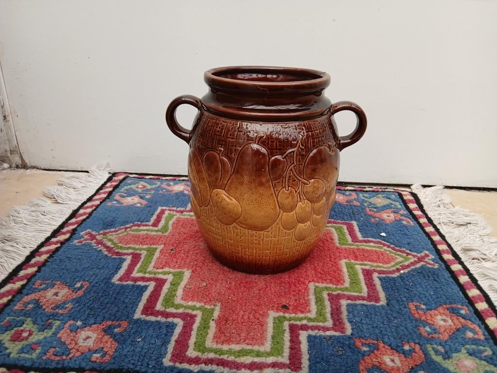 Vintage rumtopf West Germany 820-28, Antiek en Kunst, Antiek | Vazen, Ophalen