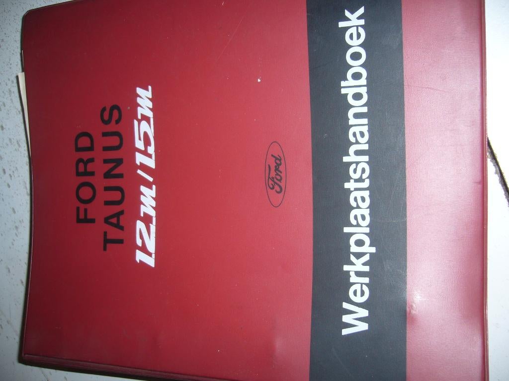 reparatiehandleiding Ford 12M en 15 M, Ophalen of Verzenden