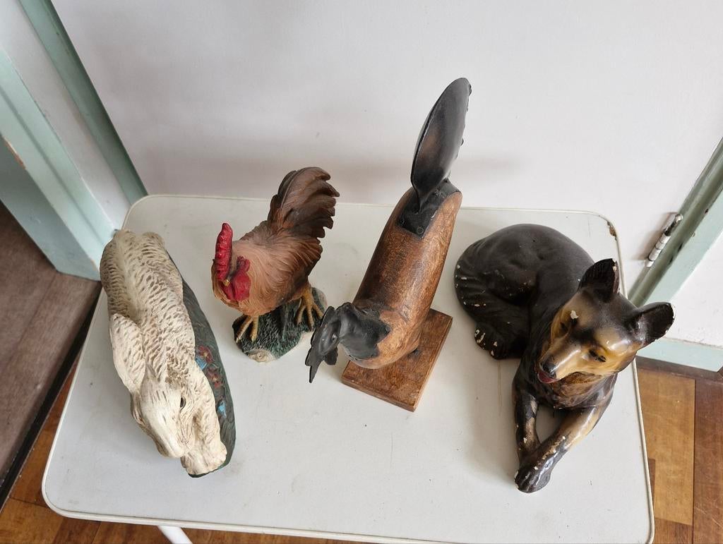 Vintage dieren verzameling, Ophalen of Verzenden, Zo goed als nieuw, Hond of Kat, Beeldje of Figuurtje