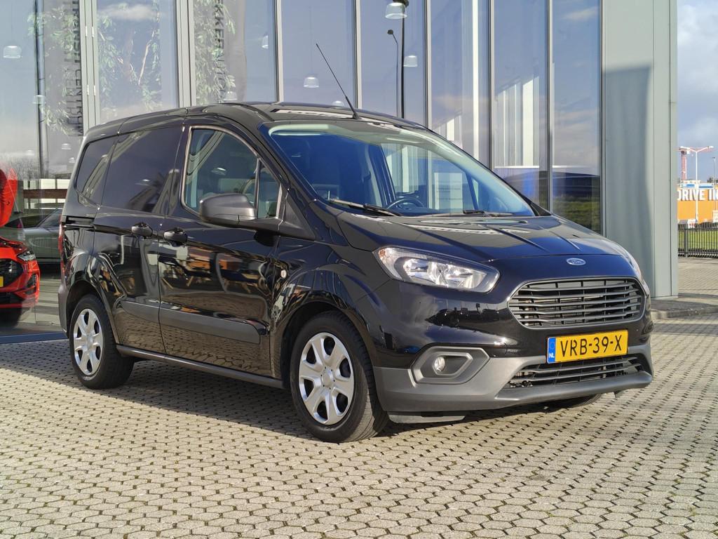 Ford Transit Courier 1.0 Trend EcoBoost S&S DEMO | LAT OM LA, Voorwielaandrijving, Gebruikt, Euro 6, Zwart