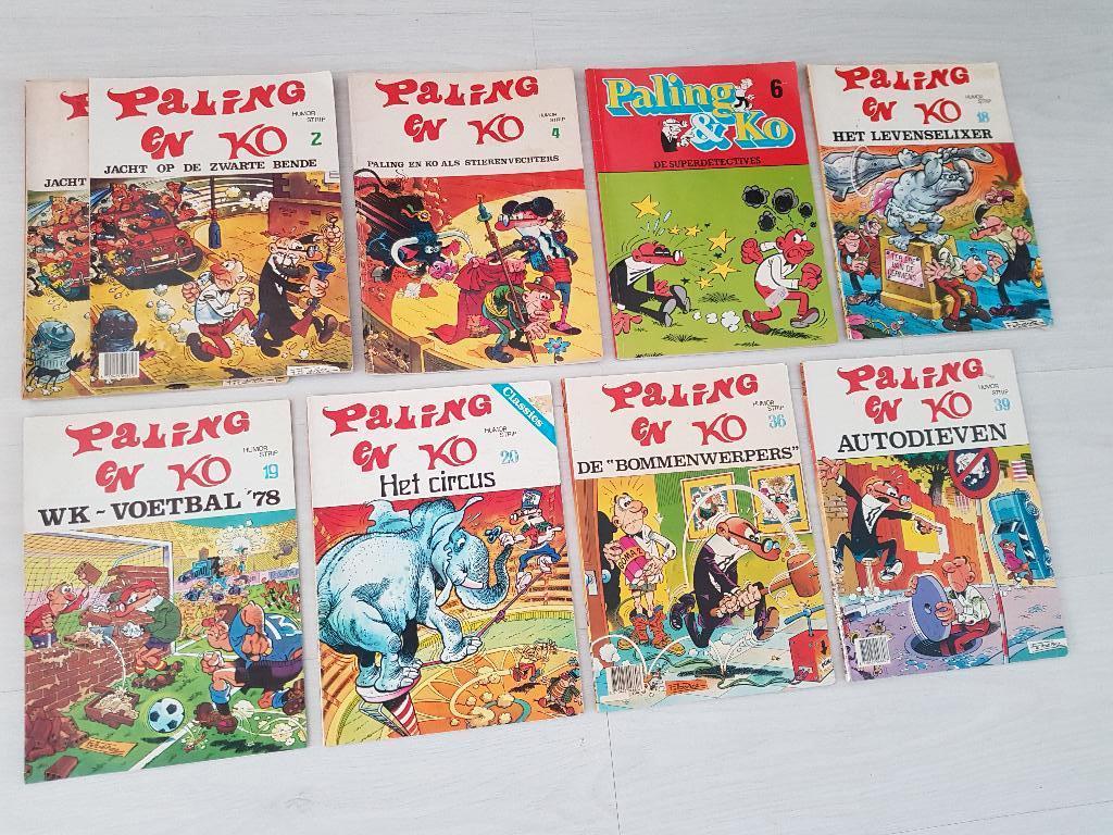 Paling en Ko, Boeken, Stripboeken, Meerdere stripboeken, Ophalen of Verzenden, Gelezen, Francisco Ibáñez