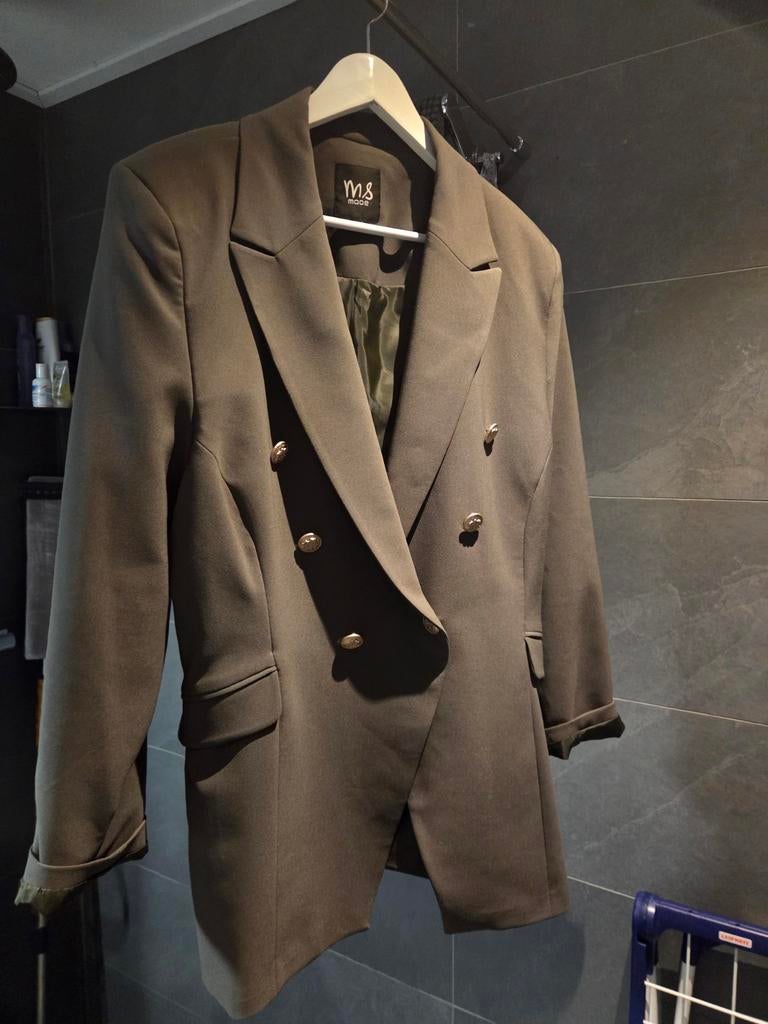 Legergroene colbert MS Mode, Ophalen of Verzenden