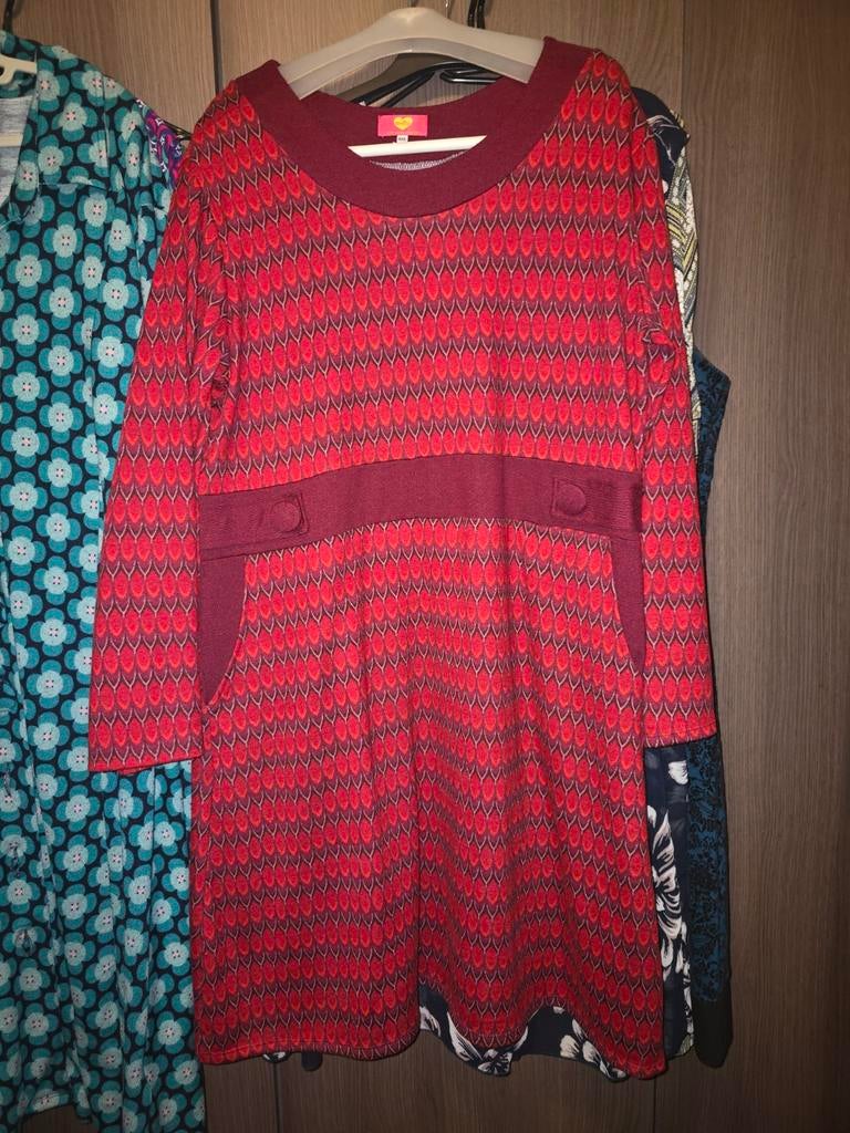 Tantilly 4xl / xxxxl, Ophalen of Verzenden, Zo goed als nieuw, Zwart, Jurk