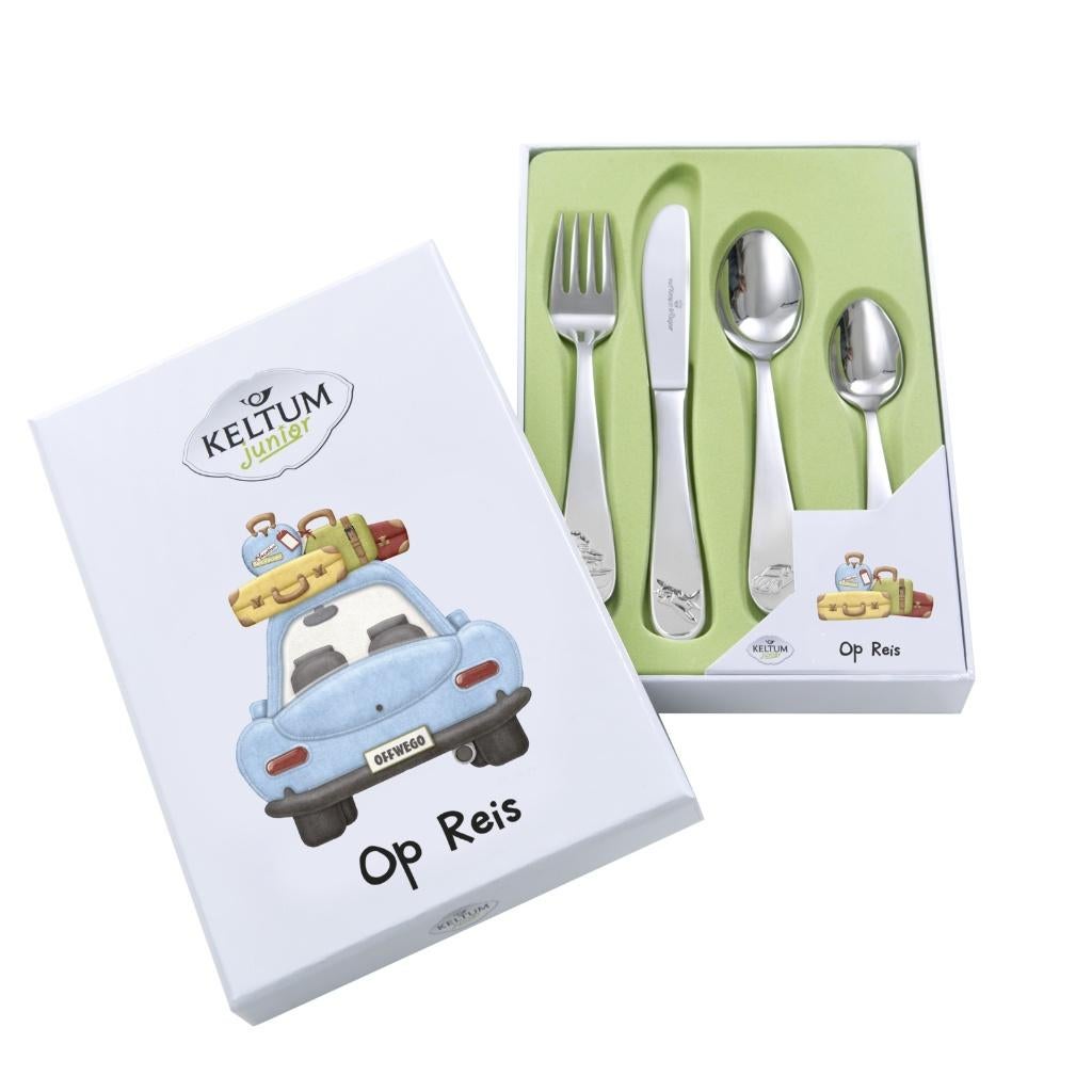 kinderbestek Op Reis NIEUW van € 29,95 voor €23,95, Kinderen en Baby's, Ophalen of Verzenden, Nieuw, Kraamcadeau
