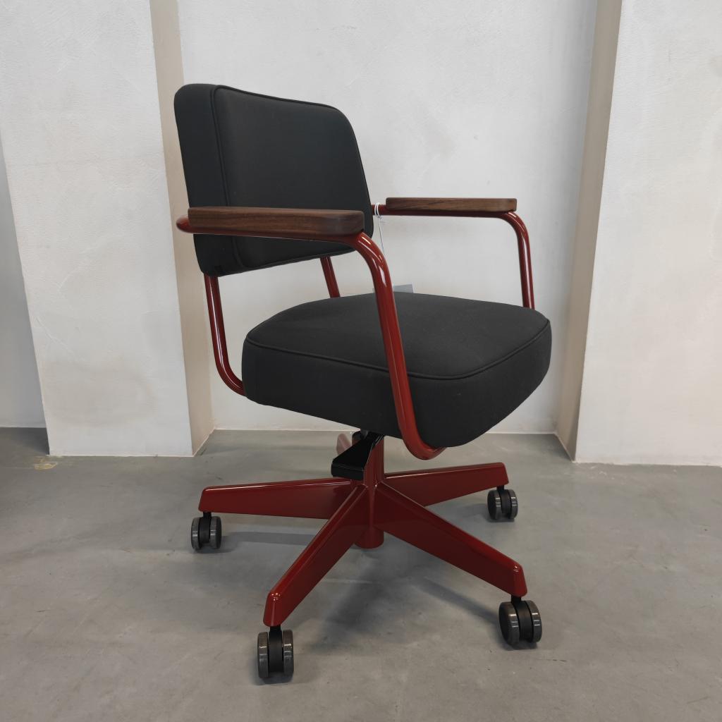 Vitra - Fauteuil Direction Pivotant - Jean Prouve - Twill, Ophalen of Verzenden