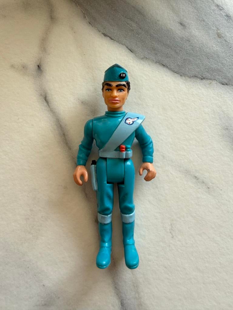Thunderbirds Scott Tracy pop - Matchbox, Kinderen en Baby's, Speelgoed | Actiefiguren, Ophalen of Verzenden, Gebruikt