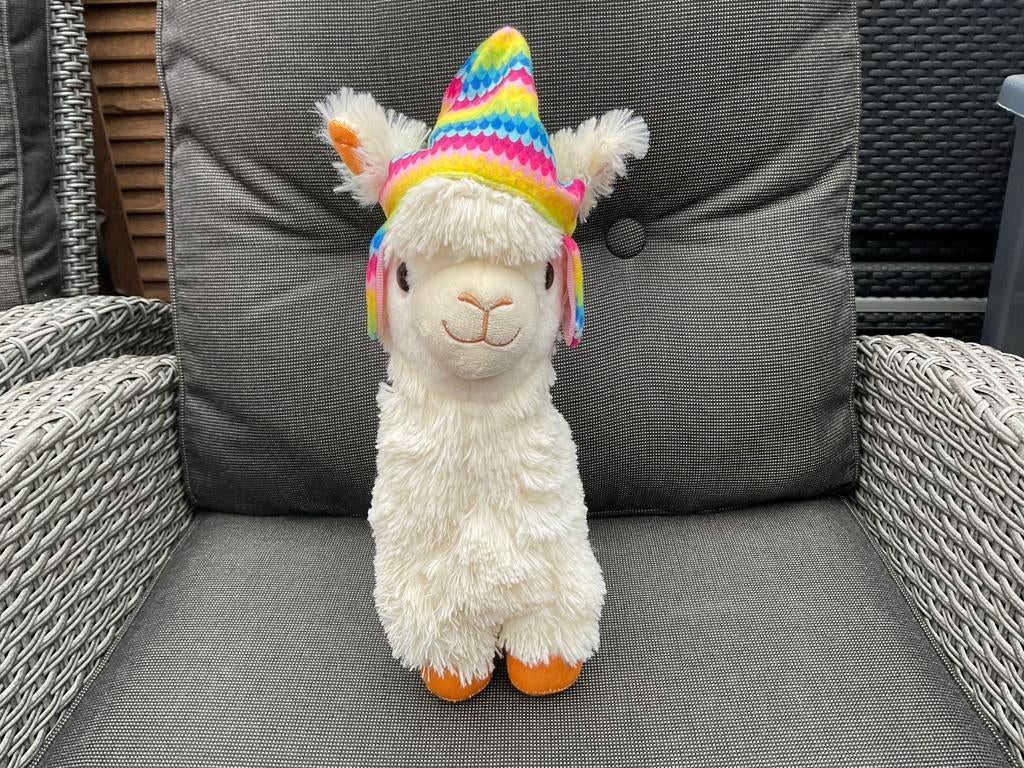 Nieuwe pluche lama of alpaca knuffel ca 35cm, Ophalen, Overige merken, Overige karakters, Overige typen