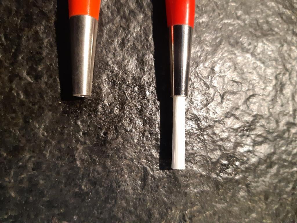 8 glasvezelpennen glasfiber pennen potloden, Ophalen of Verzenden