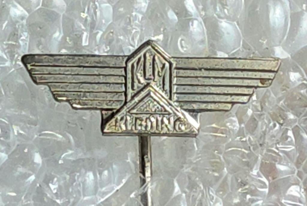 Vintage KLM Kleding Speldje (1), Ophalen of Verzenden, Gebruikt, Overige onderwerpen, Speldje of Pin