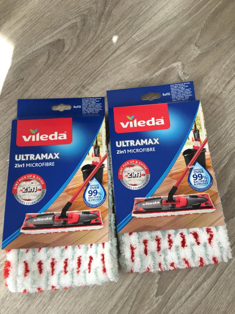 Vileda microfibre 2 stuks, Ophalen of Verzenden