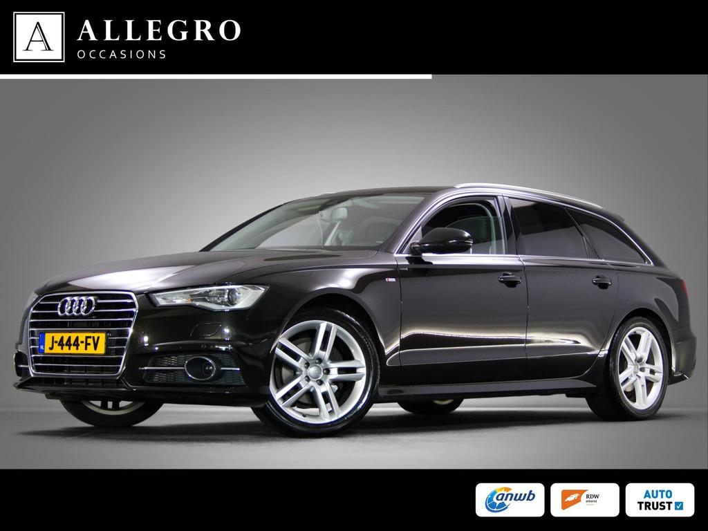 Audi A6 Avant 1.8 TFSI Ultra Premium S-Line Edition (APPLE C, Zwart, 1600 kg, 93 €/maand, 750 kg