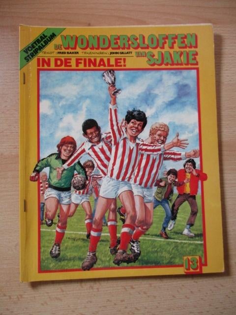 De wondersloffen van Sjakie strip  deel 13  In de finale, Meerdere comics, Ophalen of Verzenden, Gelezen, Europa