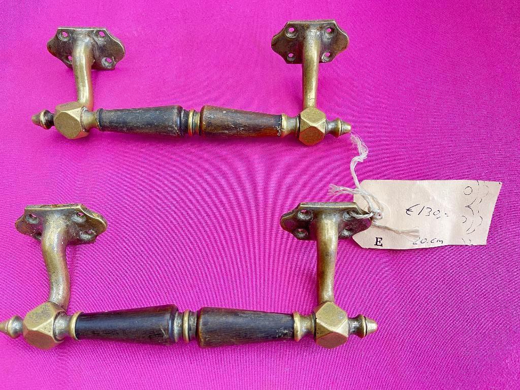 Mooie antieke schuifdeur grepen, en suite deuren, haldeur,, Ophalen of Verzenden