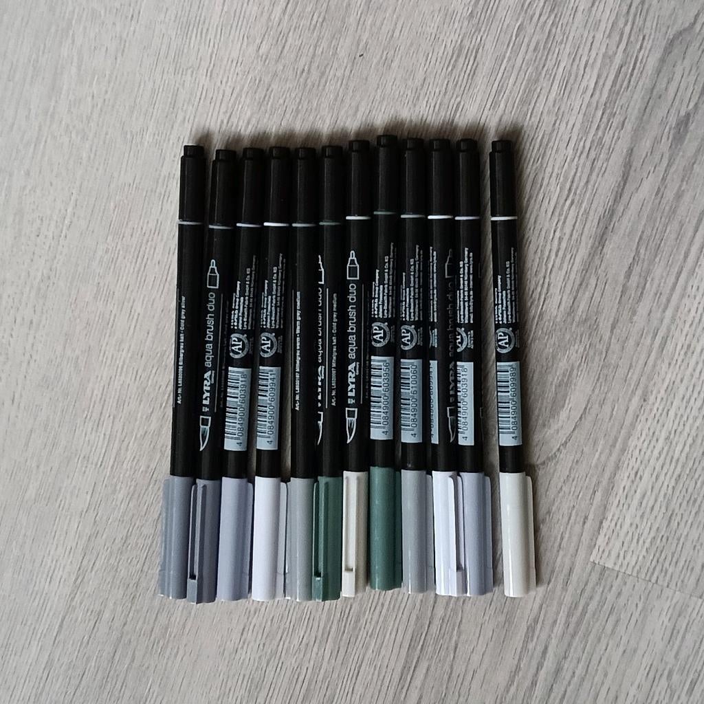 Lyra anime markers aqua brush, Hobby en Vrije tijd, Tekenen, Verzenden, Nieuw